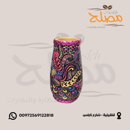 كاسة متة فخار